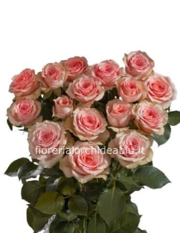 Rose rosse e orso con rose artificiali » Fiori a Sant'Ilario d
